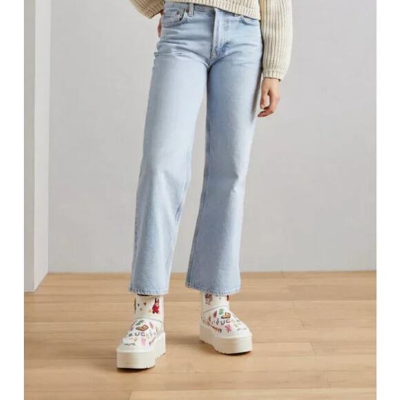 UGG x Humberto Cruz Classic Short Platform Boots – Size‎ 9, Never Worn 🌵🌈 - Picture 9 of 10